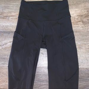 Small black lululemon spandex biker shorts